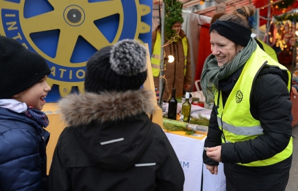 Glücksrad: Wer Pech hatte kriegte trotzdem ein Läckerli
